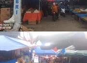 UPTD PASAR KABUPATEN MERANGIN KERAHKAN POL PP UNTUK PENERTIPAN PASAR PRIBADI, SEMENTARA PEDAGANG PASAR PEMDAPUN SEMERAWUT